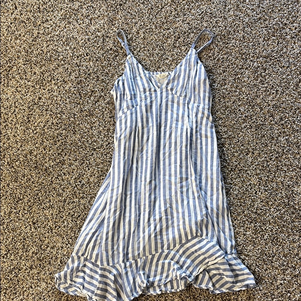 Splendid Blue and Cream Striped Top